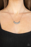 Paparazzi "Melodic Metallics" Silver Necklace & Earring Set Paparazzi Jewelry