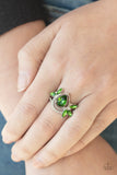 Paparazzi "Eden Elegance" Green Ring Paparazzi Jewelry