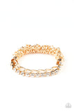 Paparazzi "Glamour Grid" Gold Bracelet Paparazzi Jewelry