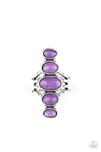 Paparazzi "Stone Sublime" Purple Ring Paparazzi Jewelry