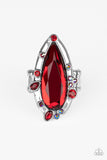 Paparazzi "Sparkle Smitten" Red Ring Paparazzi Jewelry