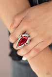 Paparazzi "Sparkle Smitten" Red Ring Paparazzi Jewelry