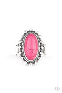 Paparazzi "Mineral Movement" Pink Ring Paparazzi Jewelry