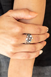 Paparazzi "Saguaro Skies" White Ring Paparazzi Jewelry