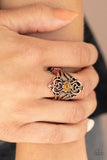 Paparazzi "Totally Taken" Copper Ring Paparazzi Jewelry