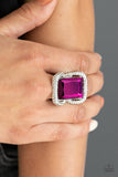 Paparazzi "Deluxe Decadence" Pink Ring Paparazzi Jewelry