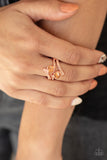 Paparazzi VINTAGE VAULT "Over The Top Glamour" Copper Ring Paparazzi Jewelry