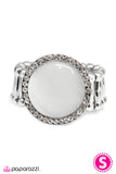 Paparazzi "The Eye Of the Beholder - White" ring Paparazzi Jewelry