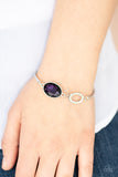 Paparazzi "Glamorous Glow" Purple Bracelet Paparazzi Jewelry