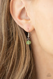 Paparazzi "Iridescent Illumination" Green Necklace & Earring Set Paparazzi Jewelry