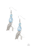 Paparazzi "Tropical Tranquility" Blue Earrings Paparazzi Jewelry