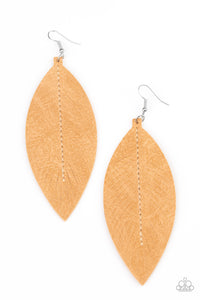 Paparazzi "Naturally Beautiful" Brown Earrings Paparazzi Jewelry