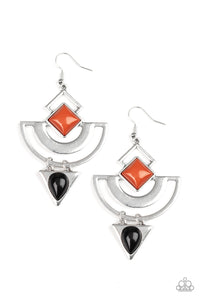 Paparazzi "Geo Gypsy" Multi Earrings Paparazzi Jewelry