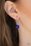 Paparazzi "Effervescent Elegance" Blue Necklace & Earring Set Paparazzi Jewelry