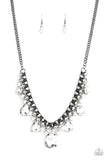 Paparazzi "Knockout Queen" Black Necklace & Earring Set Paparazzi Jewelry