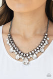 Paparazzi "Knockout Queen" Black Necklace & Earring Set Paparazzi Jewelry