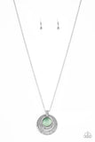 Paparazzi "A Diamond A Day" Green Necklace & Earring Set Paparazzi Jewelry