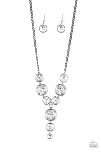 Paparazzi "Legendary Luster" Black Necklace & Earring Set Paparazzi Jewelry