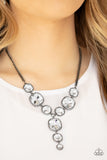 Paparazzi "Legendary Luster" Black Necklace & Earring Set Paparazzi Jewelry