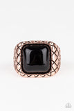 Paparazzi "Dont Cross Me" Copper Mens Ring Paparazzi Jewelry