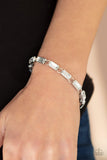 Paparazzi "Irresistibly Icy" White Bracelet Paparazzi Jewelry