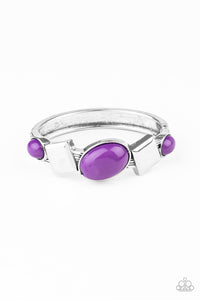 Paparazzi "Abstract Appeal" Purple Bracelet Paparazzi Jewelry