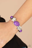 Paparazzi "Abstract Appeal" Purple Bracelet Paparazzi Jewelry