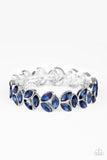 Paparazzi "Gilded Gardens" Blue Bracelet Paparazzi Jewelry