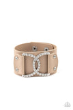 Paparazzi "Couture Culture" Brown Wrap Bracelet Paparazzi Jewelry