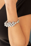 Paparazzi "Up Class Clash" Silver Bracelet Paparazzi Jewelry