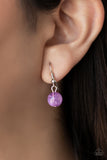 Paparazzi "Flirtatiously Fruity" Purple Necklace & Earring Set Paparazzi Jewelry