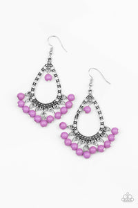 Paparazzi "Positively Prismatic" Purple Earrings Paparazzi Jewelry