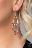 Paparazzi "Summer Catch" Purple Earrings Paparazzi Jewelry