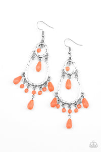 Paparazzi "Summer Sorbet" Orange Earrings Paparazzi Jewelry