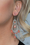 Paparazzi "Summer Sorbet" Orange Earrings Paparazzi Jewelry