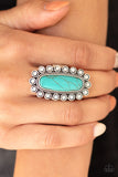 Paparazzi "Mystic Oasis" Blue Ring Paparazzi Jewelry