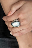 Paparazzi VINTAGE VAULT "For ETHEREAL" White Ring Paparazzi Jewelry