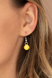 Paparazzi "Bubbly Brilliance" Yellow Necklace & Earring Set Paparazzi Jewelry