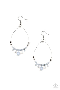 Paparazzi "Exquisitely Ethereal" Blue Earrings Paparazzi Jewelry