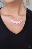 Paparazzi "Garden Party Posh" Pink Necklace & Earring Set Paparazzi Jewelry