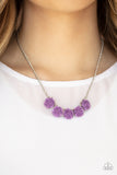 Paparazzi "Garden Party Posh" Purple Necklace & Earring Set Paparazzi Jewelry