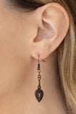 Paparazzi "When the Huntress Becomes the Hunted" Copper Necklace & Earring Set Paparazzi Jewelry