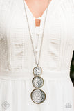 Paparazzi "Buckle Down" FASHION FIX Multi Necklace & Earring Set Paparazzi Jewelry