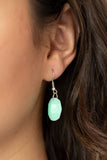 Paparazzi "Finding Balance" Green Necklace & Earring Set Paparazzi Jewelry