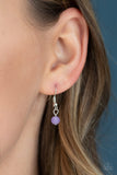 Paparazzi "Endlessly Enchanted" Purple Necklace & Earring Set Paparazzi Jewelry