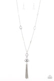 Paparazzi "Eden Dew" White Necklace & Earring Set Paparazzi Jewelry