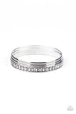 Paparazzi "Flawless Flaunter" White Bracelet Paparazzi Jewelry