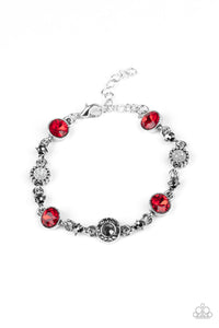 Paparazzi "Stargazing Sparkle" Red Bracelet Paparazzi Jewelry