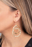 Paparazzi "Modern Relic" Gold Earrings Paparazzi Jewelry