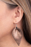 Paparazzi VINTAGE VAULT "Enchanted Shimmer" Brown Earrings Paparazzi Jewelry
